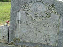 Thelma Duckett Cole