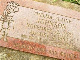 Thelma Elaine Johnson