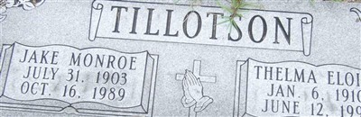 Thelma Eloise Tillotson Thelma Eloise Tillotson