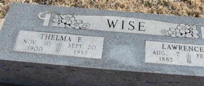 Thelma F. Jones Wise