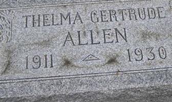 Thelma Gertrude Allen