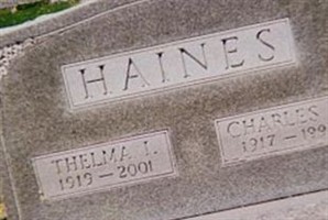 Thelma Ione DeAtley Haines Thelma Ione DeAtley Haines