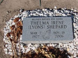 Thelma Irene Lyons Shepard