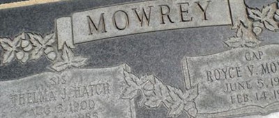 Thelma Julia Hatch Mowrey