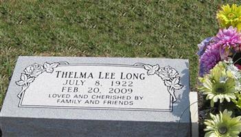 Thelma Lee Long