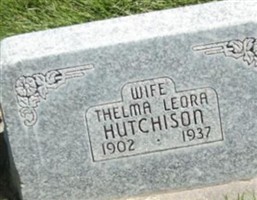 Thelma Leora Hill Hutchison Thelma Leora Hill Hutchison