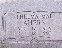 Thelma M. Ahern Thelma M. Ahern
