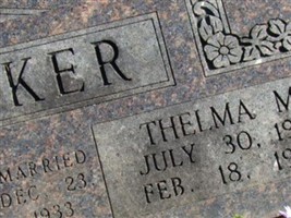 Thelma M. Hendrix Baker Thelma M. Hendrix Baker