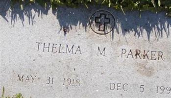 Thelma M Parker