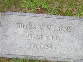 Thelma M Williams