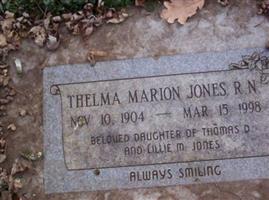 Thelma Marion Jones