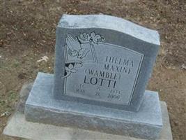 Thelma Maxine Wamble Lotti