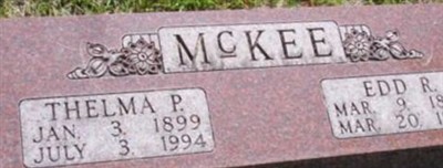 Thelma P McKee
