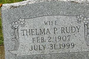 Thelma P Rudy