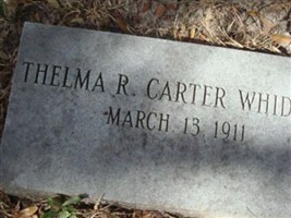 Thelma R. Carter Whiddon