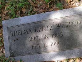 Thelma Rentz WATSON