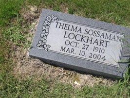 Thelma Sossaman Lockhart Thelma Sossaman Lockhart
