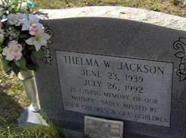 Thelma W Jackson