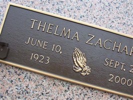 Thelma Zachary