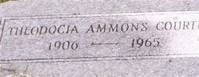 Theodocia Ammons Courtin Theodocia Ammons Courtin