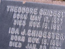 Theodore Chidester Theodore Chidester