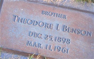 Theodore Emmanuel Benson Theodore Emmanuel Benson