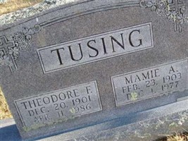 Theodore F. Tusing Theodore F. Tusing