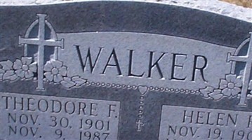 Theodore F Walker