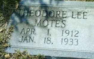 Theodore Lee Motes Theodore Lee Motes