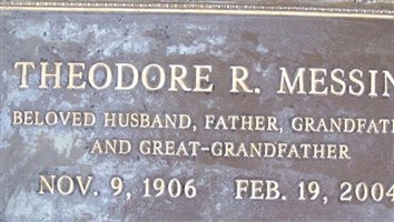 Theodore Roosevelt Messing Theodore Roosevelt Messing