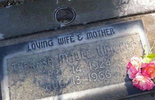 Theresa Mabel Tweton Wacker