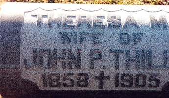 Theresa Maria Vogel Thill Theresa Maria Vogel Thill