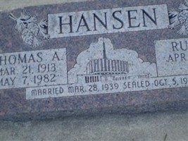 Thomas A Hansen Thomas A Hansen
