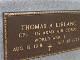 Thomas A. LeBlanc Thomas A. LeBlanc