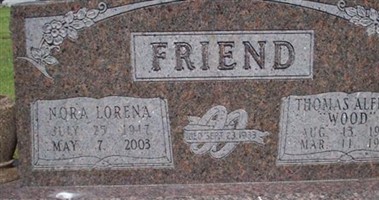 Thomas Alfred "Wood" Friend
