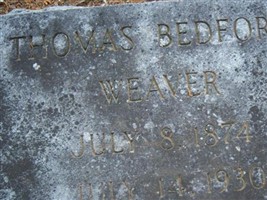 Thomas Bedford Weaver Thomas Bedford Weaver