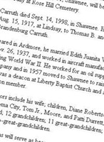 Thomas Brandon Carruth, Sr Thomas Brandon Carruth, Sr