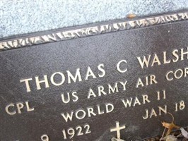 Thomas C Walsh Thomas C Walsh