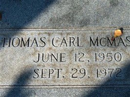 Thomas Carl McMasters Thomas Carl McMasters