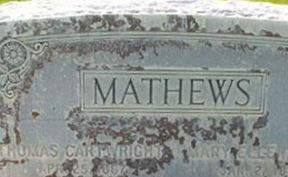 Thomas Cartwright Mathews Thomas Cartwright Mathews