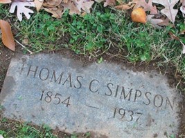 Thomas Coote Simpson Thomas Coote Simpson