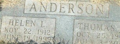 Thomas D Anderson