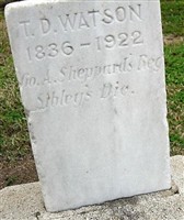 Thomas D. Watson Thomas D. Watson