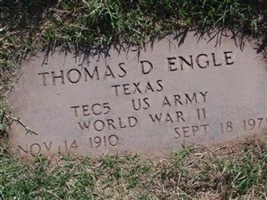 Thomas Danford "Tom" Engle Thomas Danford "Tom" Engle