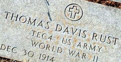 Thomas Davis Rust, Sr