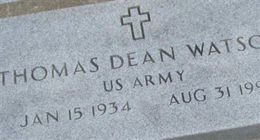 Thomas Dean Watson Thomas Dean Watson