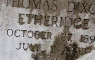 Thomas Dixon Etheridge