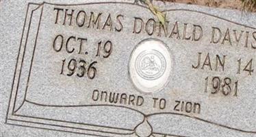 Thomas Donald Davis