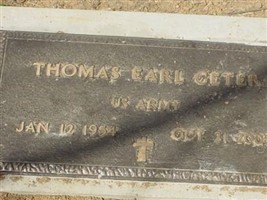 Thomas Earl Geter Thomas Earl Geter