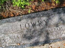 Thomas Earl Lowry